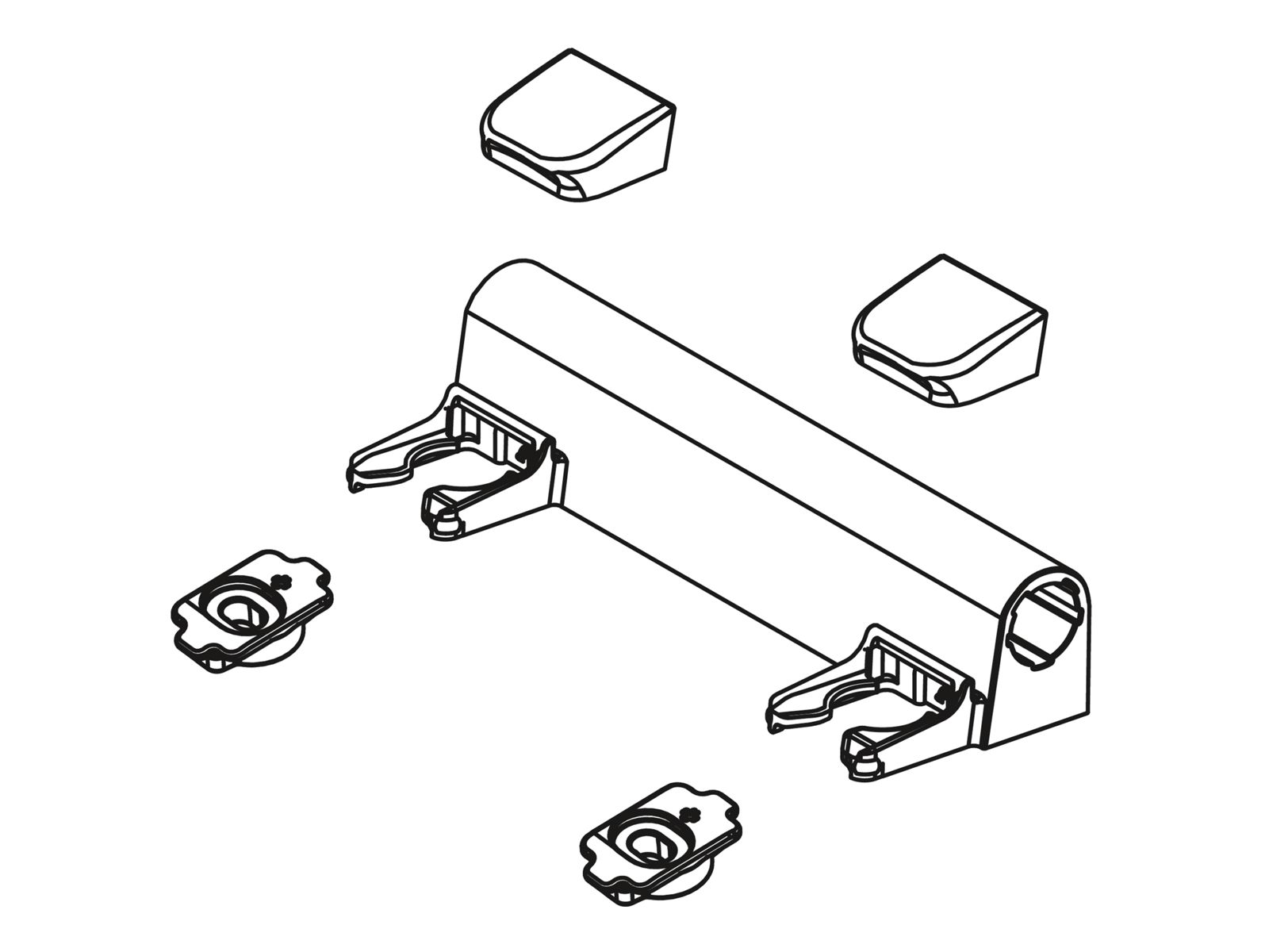 Kohler 11090930 Part White Hinge Assembly AffordableFaucets