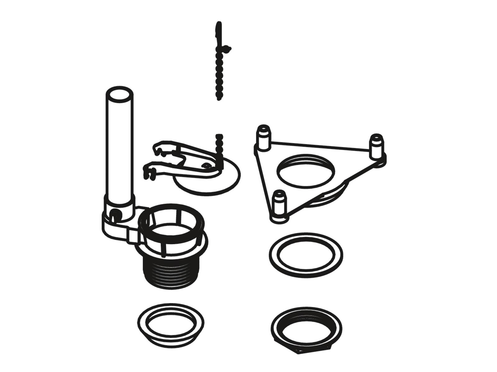 Kohler 1110262 Part Flush Valve Kit AffordableFaucets