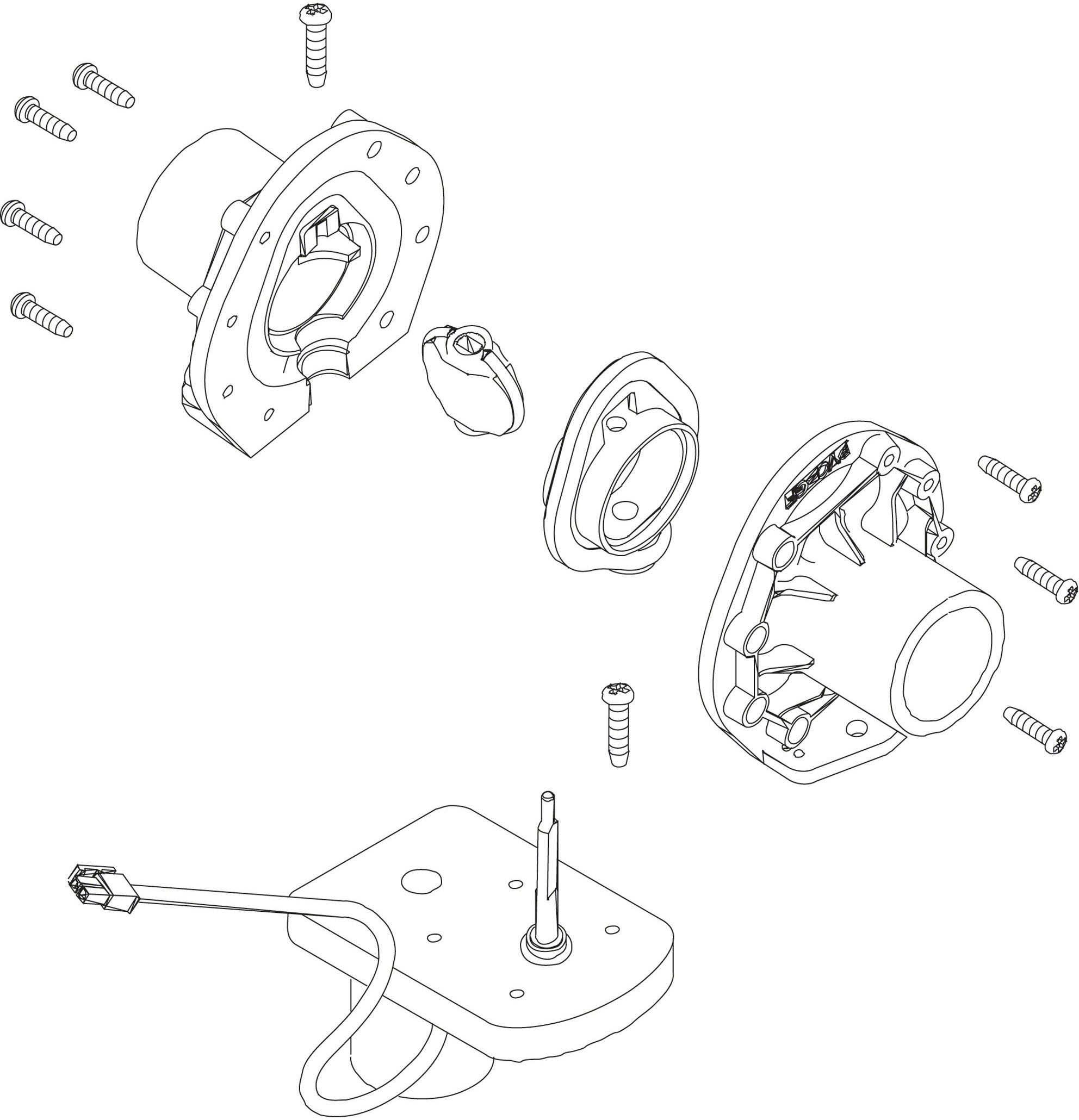 NEW GENUINE KOHLER WHIRLPOOL MOTOR VALVE REPLACEMENT ASSEMBLY 1017537
