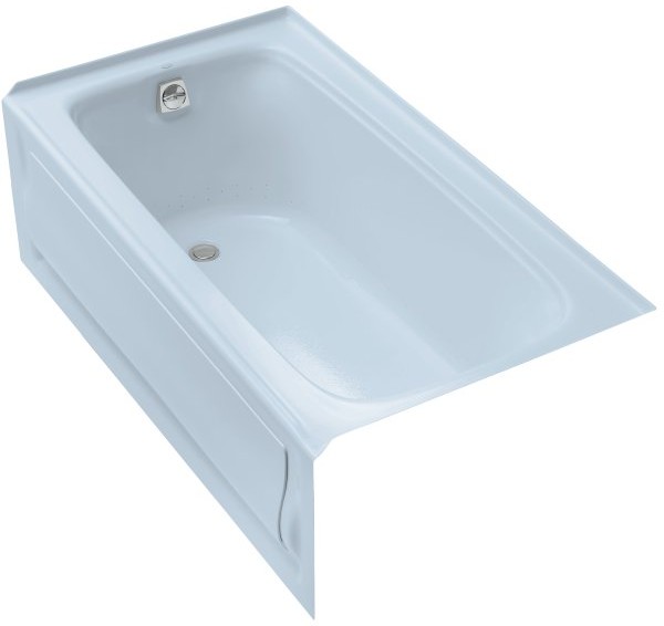 Kohler Bancroft K1151GRA6 Skylight Bancroft 5' BubbleMassage Bath