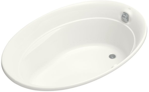 Kohler Serif K-1337-G-0 White 5' BubbleMassage Bath Tub ...