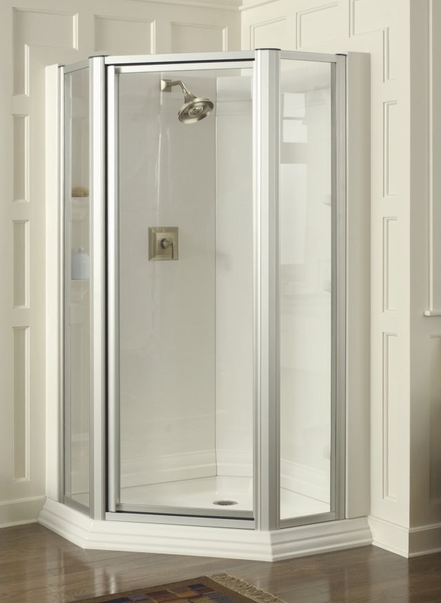 Kohler Memoirs K702305LMX Matte Nickel NeoAngle Shower Door with