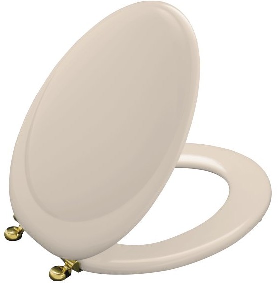 Kohler Revival K4615BR55 Innocent Blush Toilet Seat with Vibrant