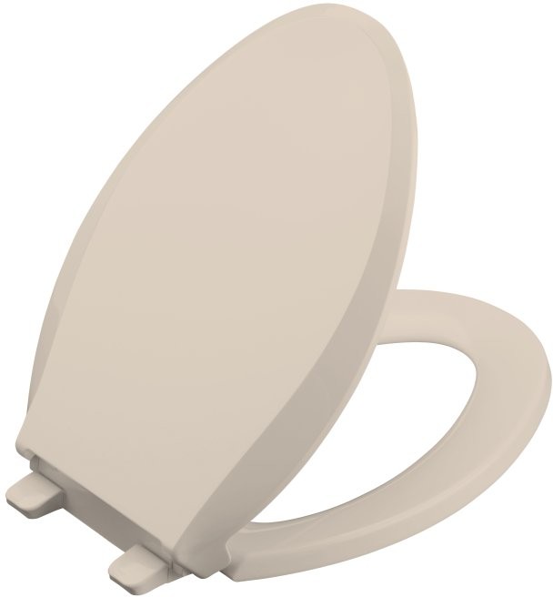 Kohler Cachet K463655 Innocent Blush QuietClose Elongated Toilet Seat with QuickRelease