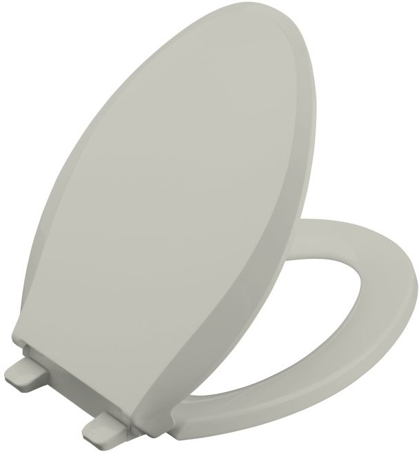 Kohler Cachet K463695 Ice Grey QuietClose Elongated Toilet Seat with