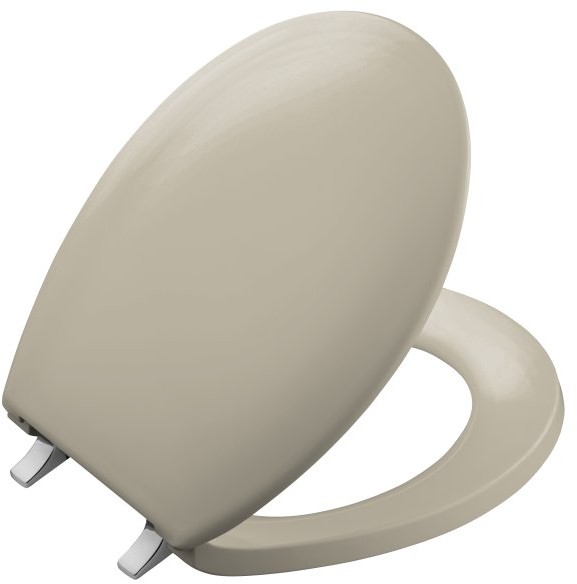 Kohler Bancroft K4643CPG9 Sandbar RoundFront Toilet Seat with