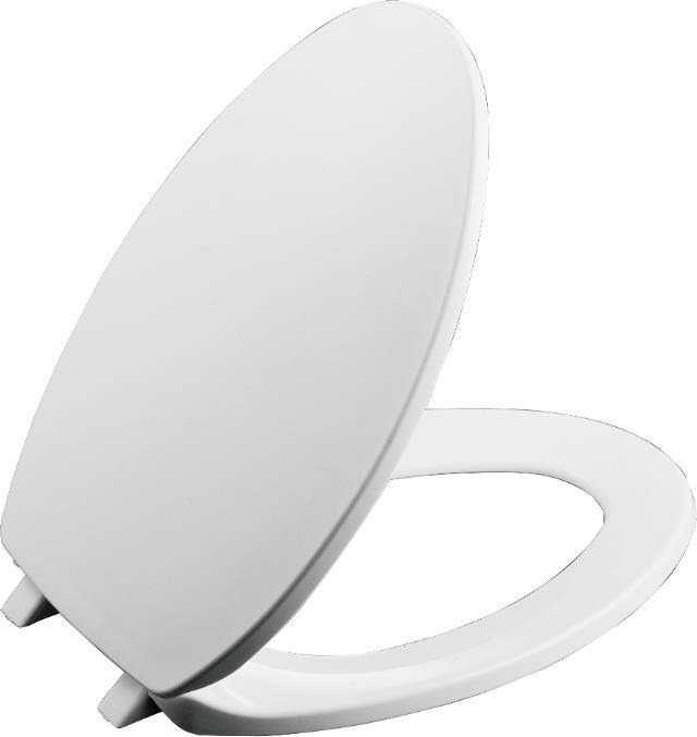 Kohler Brevia K46640 White Elongated Toilet Seat AffordableFaucets