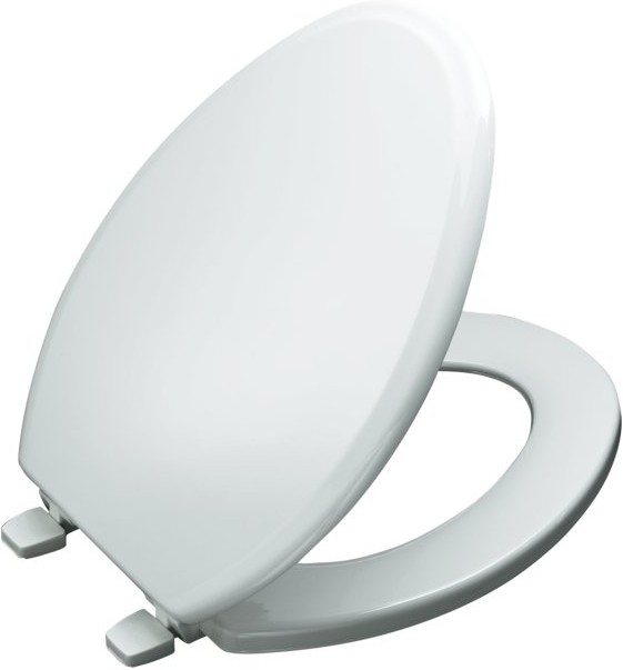 Kohler Ridgewood K46940 White Elongated ClosedFront Toilet Seat