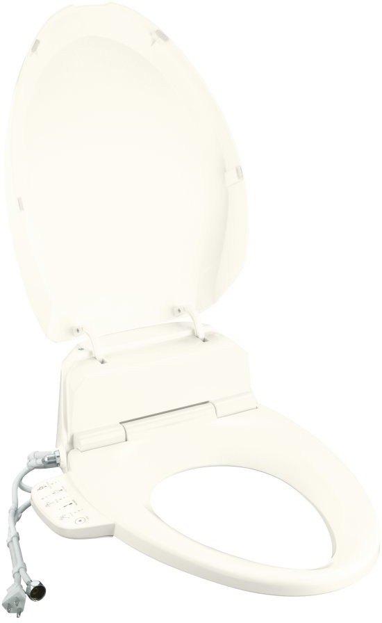 Kohler C3 K471196 Biscuit 100 Elongated Toilet Seat with Bidet
