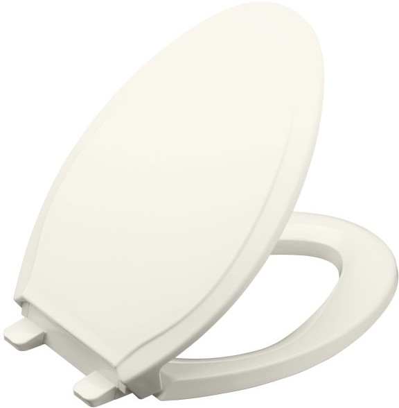 Kohler Rutledge K473496 Biscuit QuietClose Elongated Toilet Seat