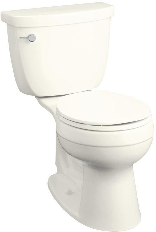 Kohler Cimarron K1146596 Biscuit Comfort Height RoundFront Toilet