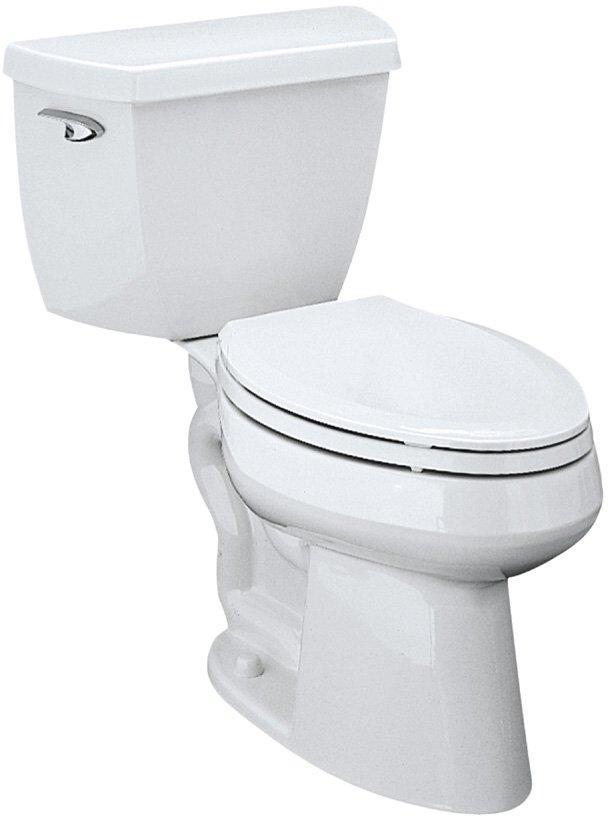 Kohler Highline K1149296 Biscuit Comfort Height Elongated Toilet with
