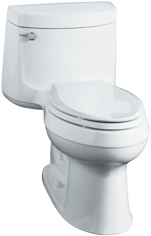 Kohler Cimarron K34890 White Comfort Height Elongated Toilet with
