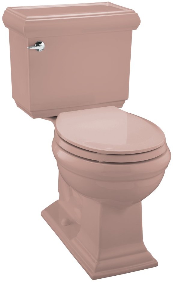 Kohler Memoirs Classic K350945 Wild Rose Comfort Height RoundFront