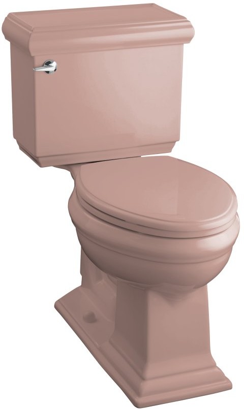 Kohler Memoirs Classic K-3515-45 Wild Rose Comfort Height Elongated Two