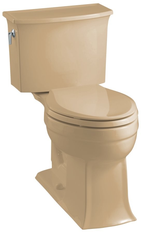 Kohler Archer K351733 Mexican Sand Comfort Height Elongated Toilet