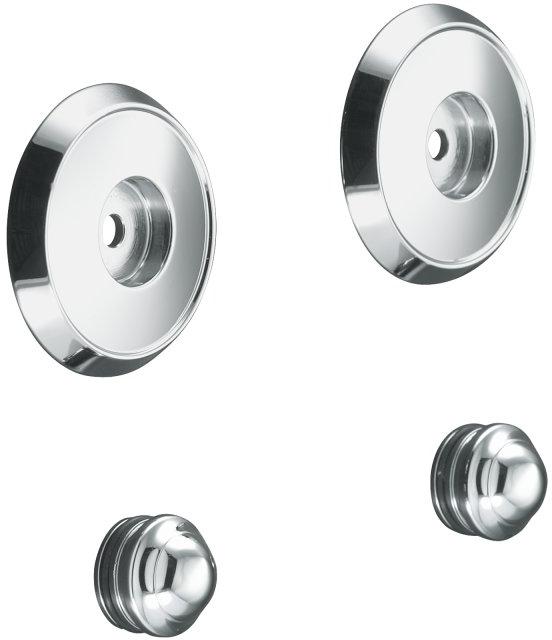 Kohler Forte K349BKB Brushed KOHLER Black Bancroft Slide Bar Trim Kit