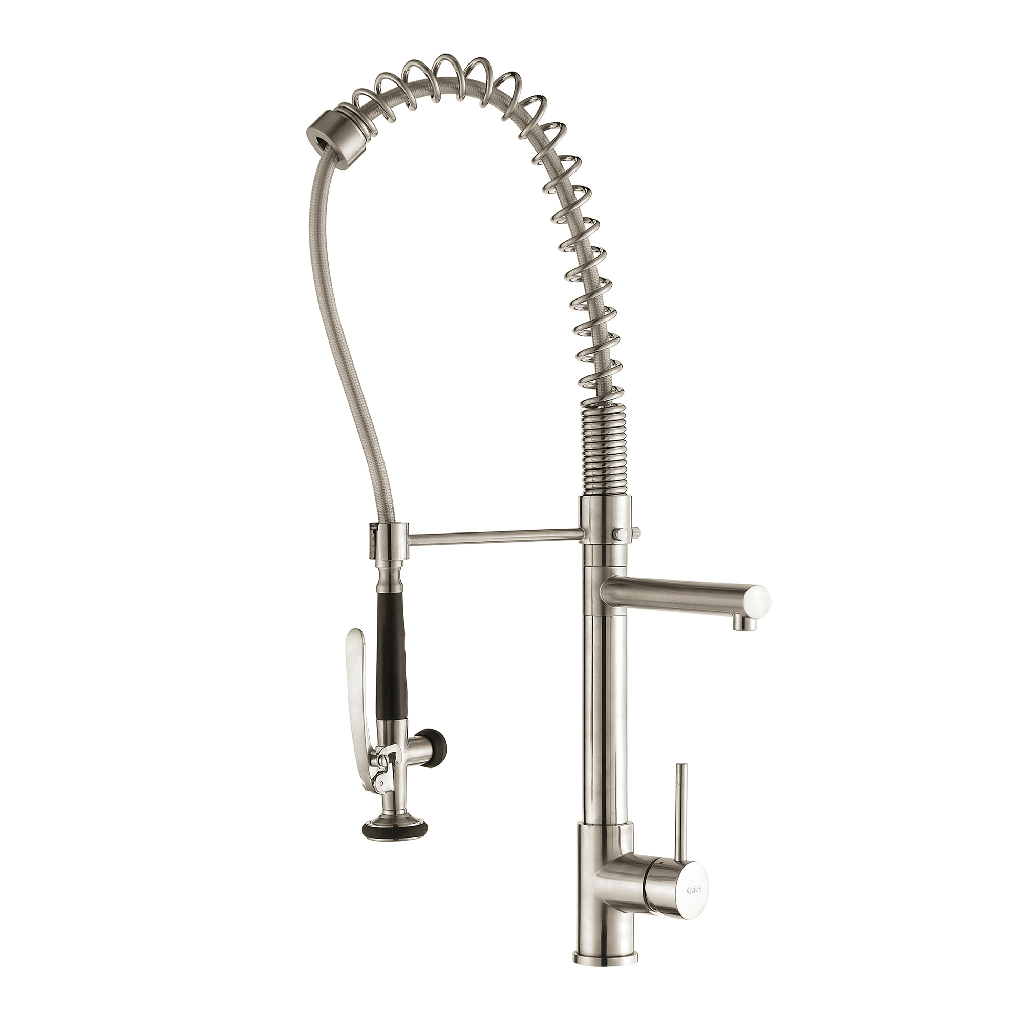 Kraus KPF-1602SS Stainless Steel Single Handle Pull Down Kitchen Faucet