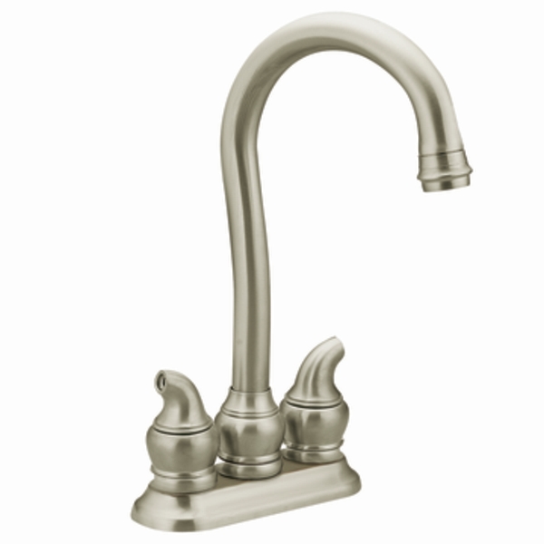 Moen 5996SL Monticello Stainless Two Lever Bar Faucet AffordableFaucets