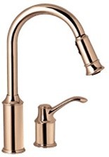 Moen 7590cpr Aberdeen Copper Lever