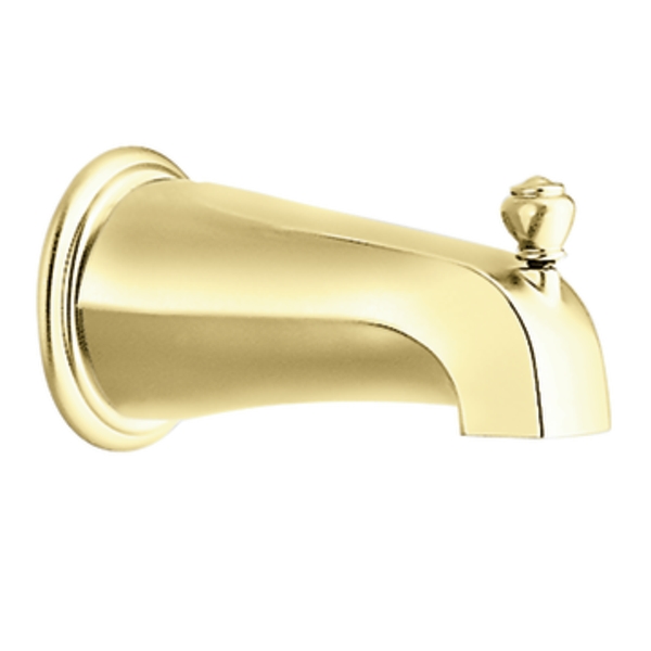 Moen Monticello 3806P Polished Brass Diverter Tub Spout AffordableFaucets
