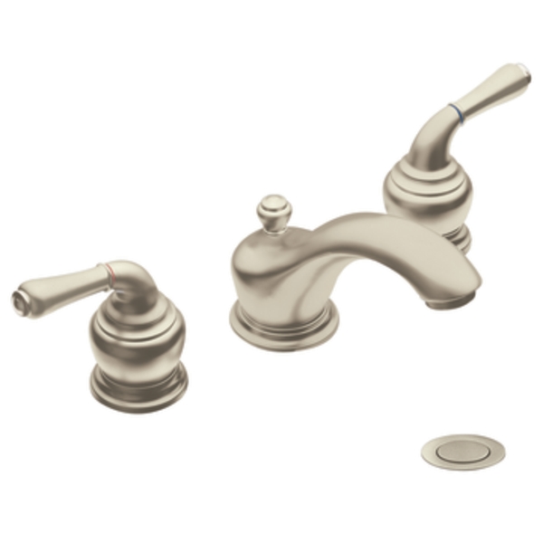 Moen Monticello T4570ST Satine 816" Widespread Faucet Trim with Lever