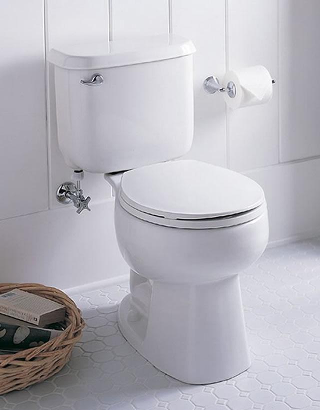 Sterling 4042150 White 12" Roughin Elongated Toilet Bowl