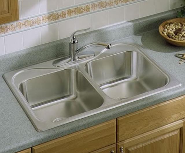Sterling 114003 Southhaven Stainless Steel SelfRimming DoubleBasin