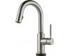 Brizo 64920LF-SS Solna Stainless Single Handle Single Hole Pull-Down Bar/Prep with Smarttouch Technology