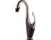 Brizo 64955LF-SSCO Vuelo Cocoa Bronze/Stainless Steel Single Handle Bar/Prep Faucet with Smarttouch Technology