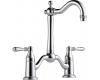 Brizo 62636LF-PC Tresa Chrome Two Handle Bar/Prep Bridge Faucet