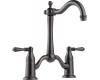 Brizo 62636LF-RB Tresa Venetian Bronze Two Handle Bar/Prep Bridge Faucet