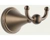 Brizo 69535-BZ Traditional Brilliance Brushed Bronze Double Robe Hook