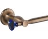 Brizo RP48905BZ RSVP Brilliance Brushed Bronze Blue Glass Finial