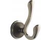 Brizo 693585-PNCO Charlotte Cocoa Bronze and Polished Nickel Double Robe Hook