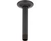 Brizo RP48985BL Baliza Black 6" Ceiling Mount Shower Arm & Flange