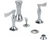 Brizo 68490-PCLHP RSVP Chrome Bidet - 4-Hole Mount with Vacuum Breaker