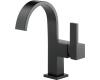 Brizo 65080LF-BL Siderna Matte Black Single Handle Lavatory Faucet