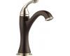 Brizo 65085LF-PNCO Charlotte Cocoa Bronze and Polished Nickel Single Handle Lavatory