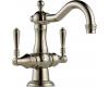 Brizo 65136LF-PN Tresa Brilliance Polishe Nickel Two Handle Single Hole Lavatory Faucet