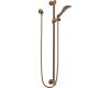 Brizo 89710-BZ RSVP Brilliance Brushed Bronze Slide Bar Single Function Hand Shower