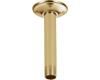 Brizo RP48985BB RSVP Brilliance Brass 6" Ceiling Mount Shower Arm