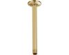 Brizo RP48986BB RSVP Brilliance Brass 10" Ceiling Mount Shower Arm