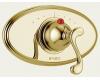 Brizo T66470-BB Total Escape Brilliance Brass Metal Lever Thermostatic Valve Trim