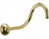 Brizo RP54168BB Traditional Brilliance Brass Shower Arm And Flange