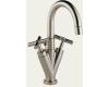 Brizo 6516829-BN Trevi Cross Brushed Nickel Single Hole Mount Bath Faucet