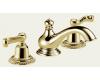 Brizo Williamsburg Classic 6511-BBLHP Brilliance Brass Widespread Bath Faucet