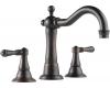 Brizo 65336LF-RB Tresa Venetian Bronze Widespread Lavatory Faucet with Lever Handles