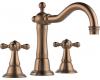 Brizo 65338LF-BZ Tresa Brilliance Brushed Bronze Widespread Lavatory Faucet with Cross Handles