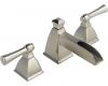 Brizo 65345LF-BN Vesi Channel Brushed Nickel Widespread Lavatory Faucet